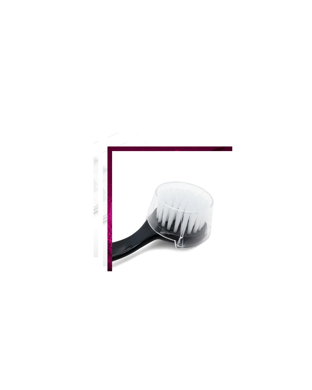 5Pcs/Bag Black Nail Art Brushes With Plastic Handle Soft Hair Nails Products Cleaning Dust Manicure Nails Accessories And Tools