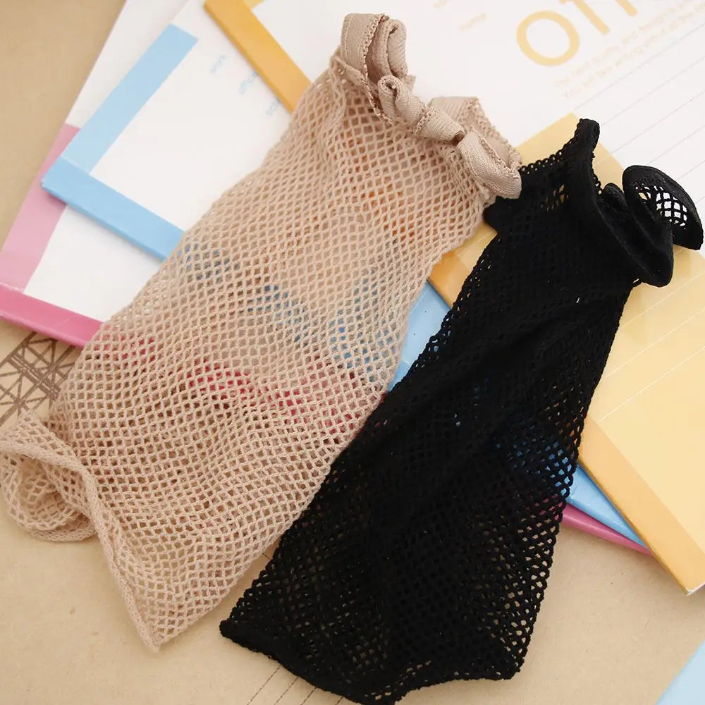 Women Hair Wigs Stocking Cap Weaving Mesh Net Fishnet Ladies Elastic Wig Caps For Weaving Wig Caps & Hairnets Reshowbeauty