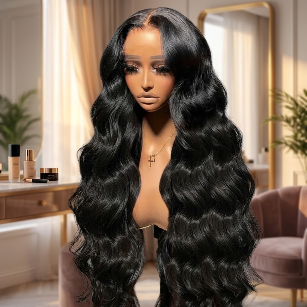 13x4 13x6 HD Body Wave Lace Front Wig 40 Inch Lace Frontal Wigs Lace Frontal Brazilian Wigs Human Hair Wigs Lace Front For Women