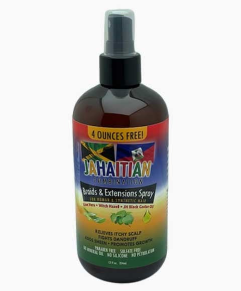 Mamado Jahaitian Combination Braids And Extensions Spray