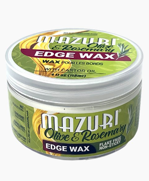 Mazuri Olive And Rosemary Edge Wax With Castor Oil 118ml