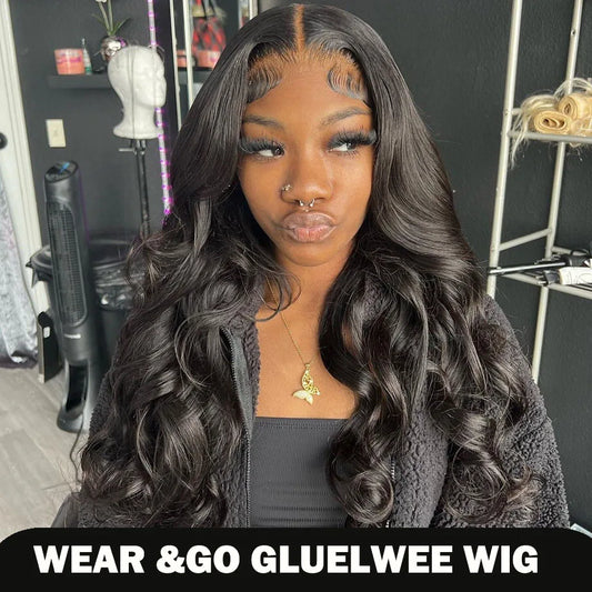 Body Wave HD Lace Frontal Wig – 210% Density, Glueless, Pre-Plucked, 4x4 Lace