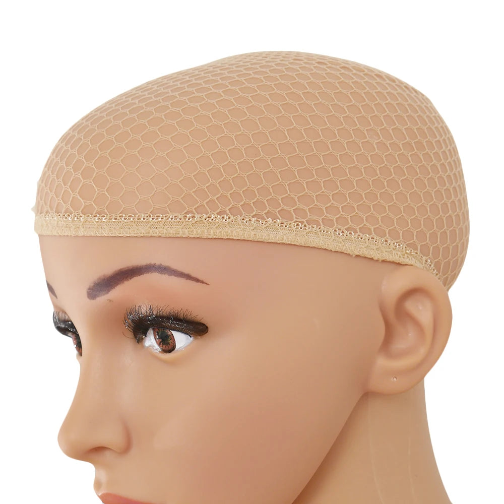 Women Hair Wigs Stocking Cap Weaving Mesh Net Fishnet Ladies Elastic Wig Caps For Weaving Wig Caps & Hairnets Reshowbeauty