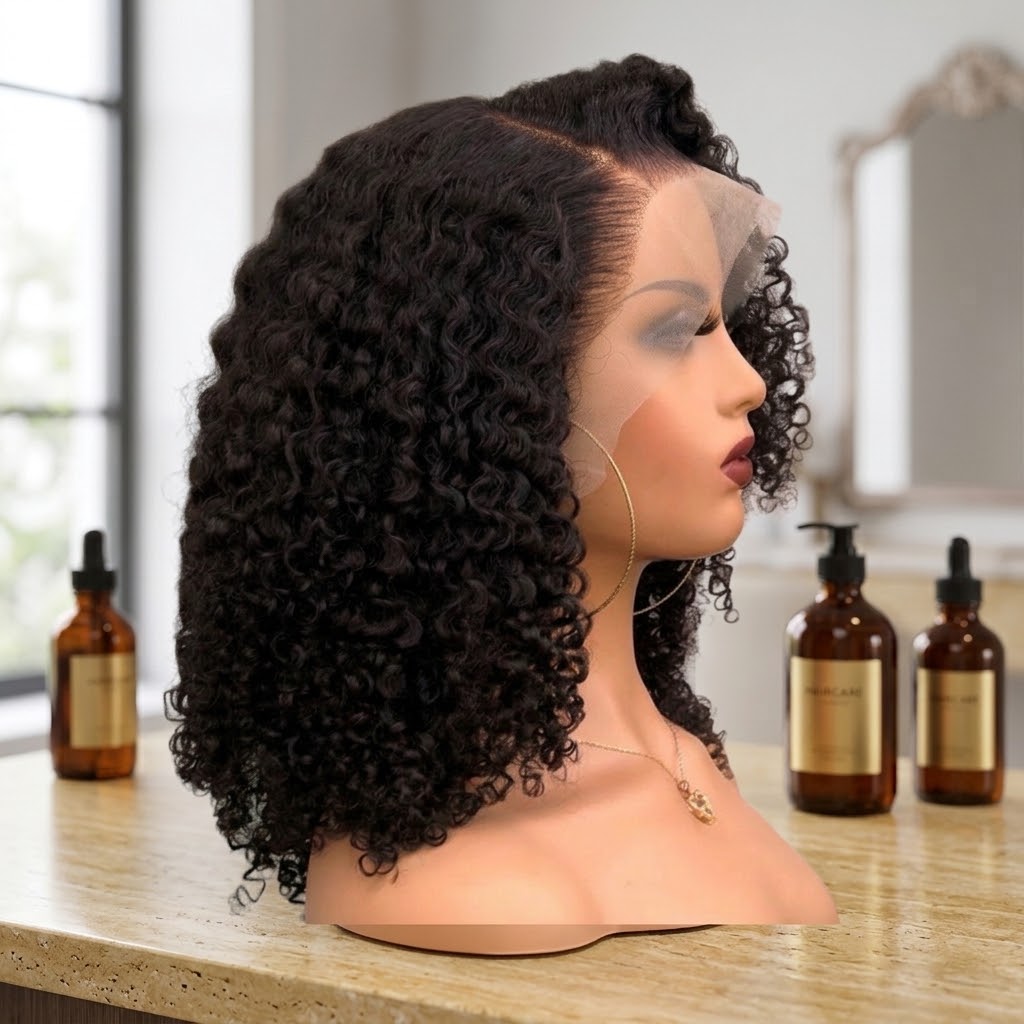 10A Short Brazilian Lace Front Bob Wig Human Hair